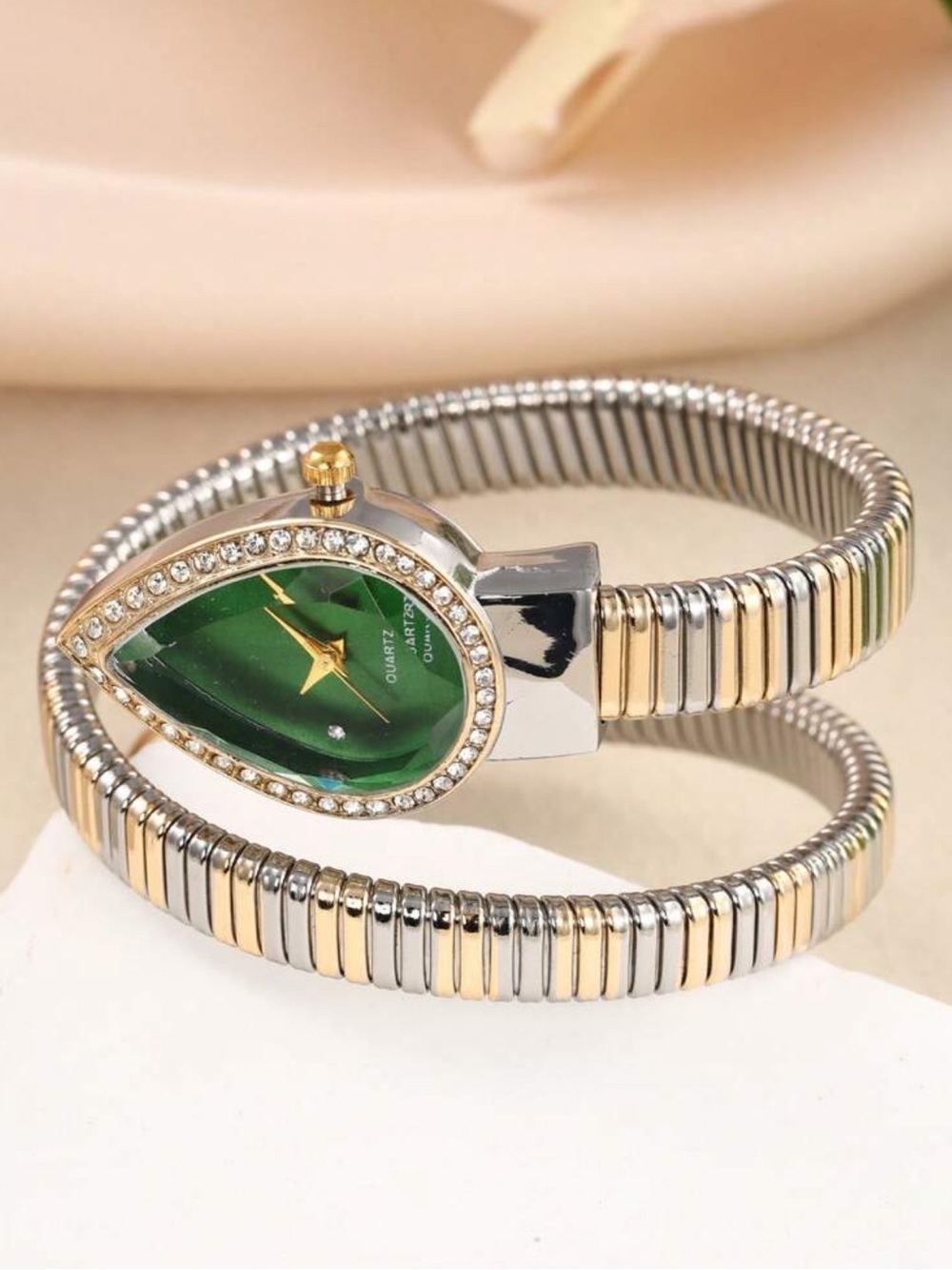 Emerald Green Serpenti Coil Watch